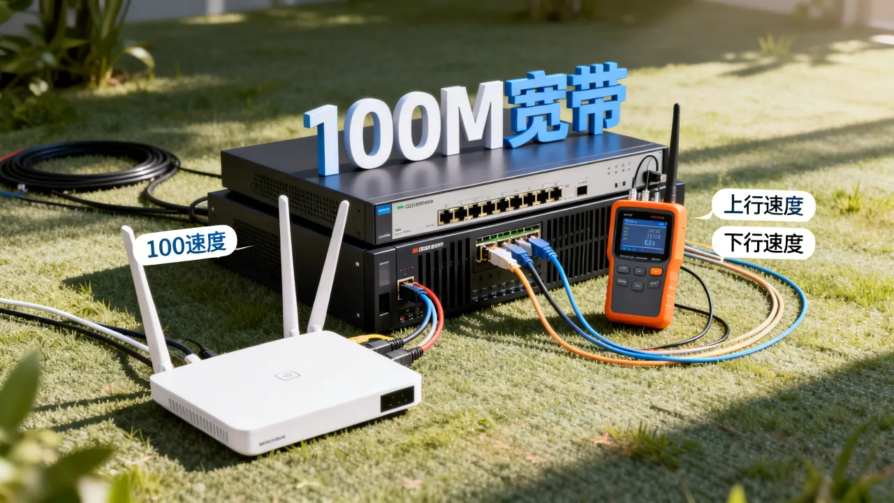 服务器100m宽带上行下行速度是多少？，100m宽带服务器上行下行带宽详解