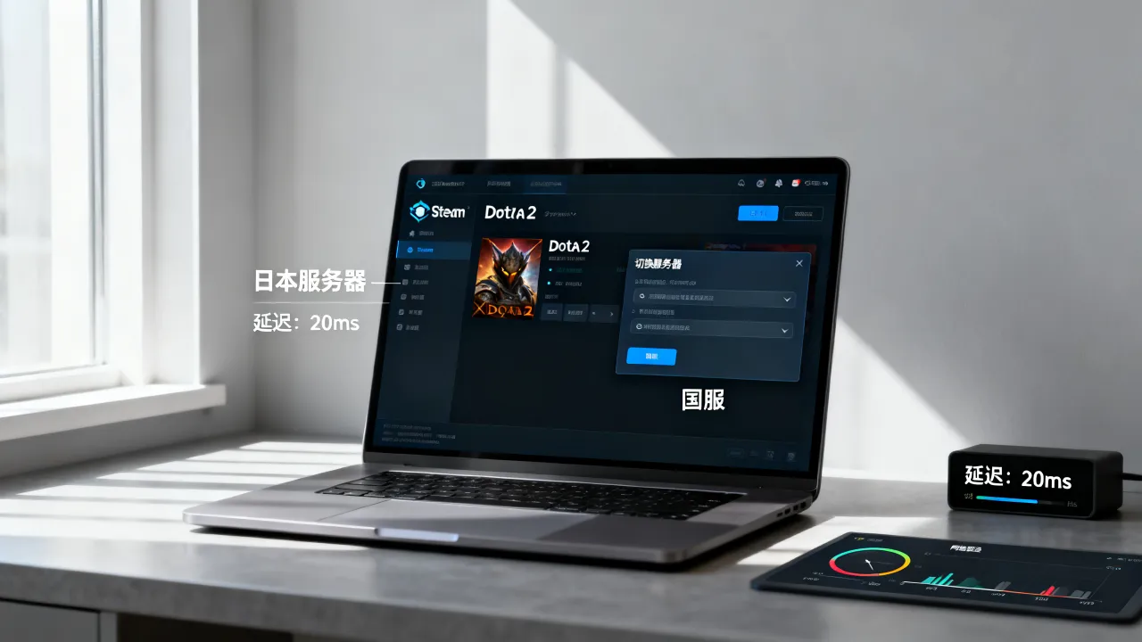 steam上dota2为什么是日本服务器,怎么改成国服延迟低 steam上dota2为什么是日本服务器,怎么改成国服延迟低