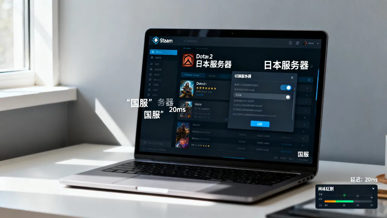 steam上dota2为什么是日本服务器,怎么改成国服延迟低 steam上dota2为什么是日本服务器,怎么改成国服延迟低