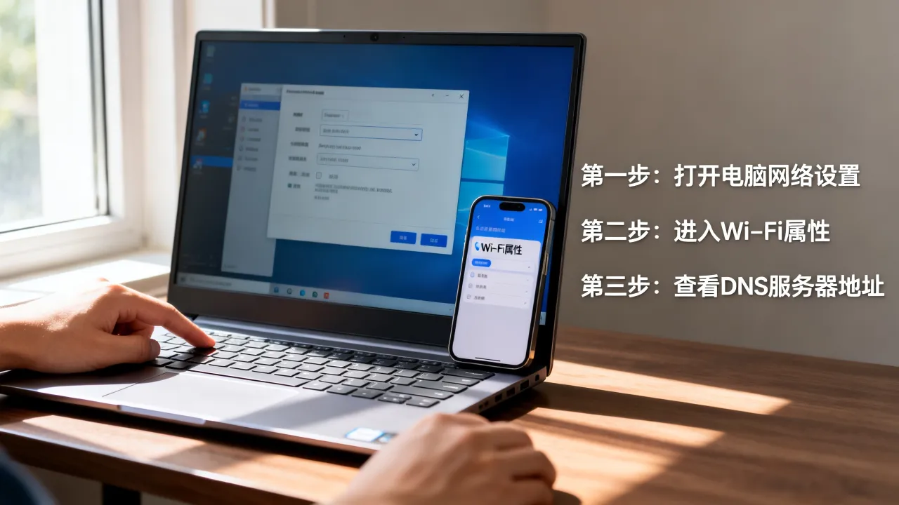 宽带DNS服务器地址怎么查询，具体操作步骤是什么