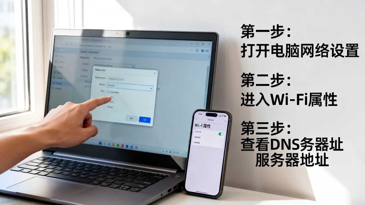 宽带DNS服务器地址怎么查询，具体操作步骤是什么