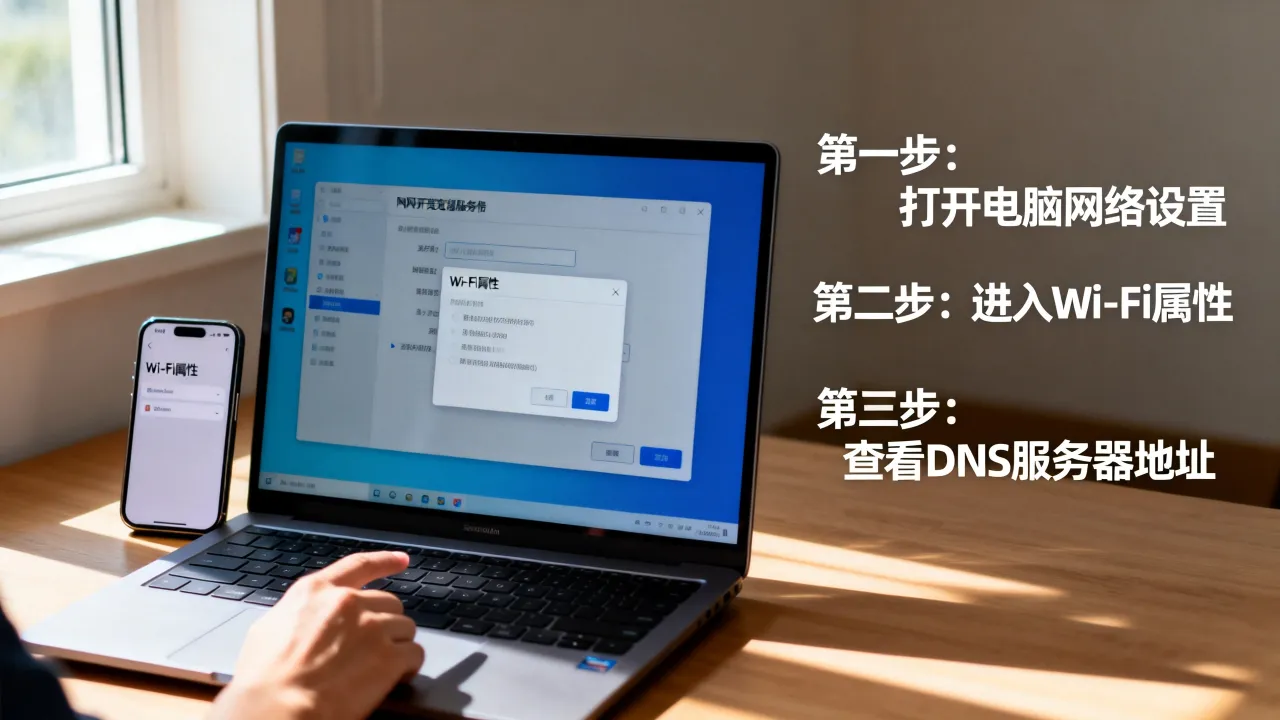 宽带DNS服务器地址怎么查询，具体操作步骤是什么