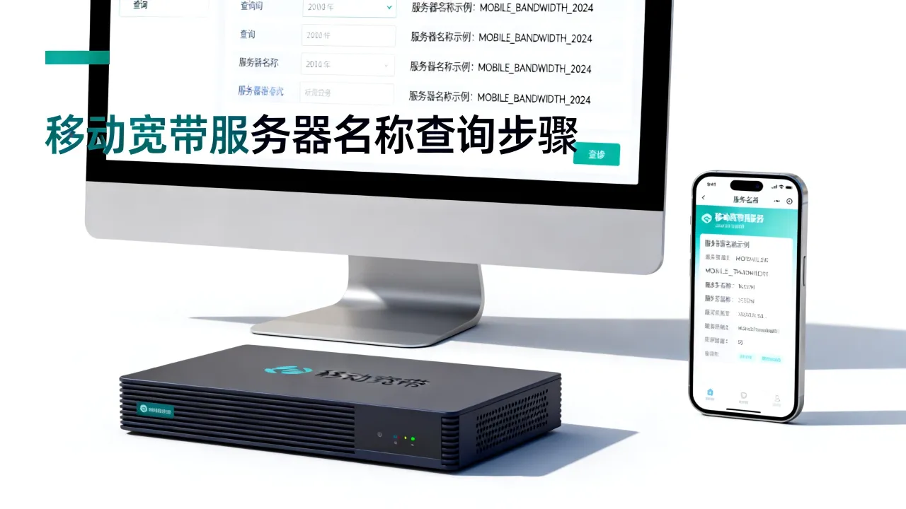 移动宽带服务器名字是什么，移动宽带服务器名怎么查
