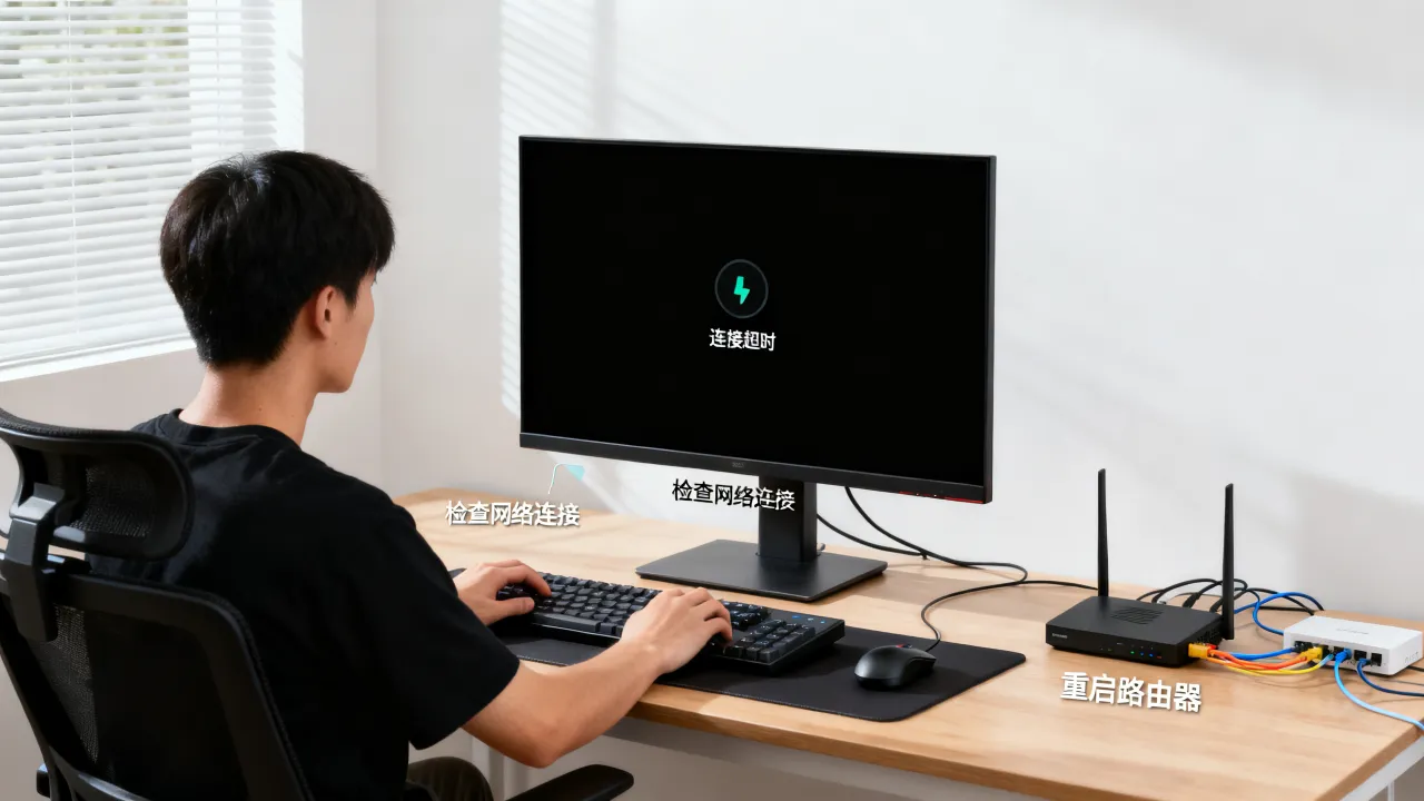 为什么apex英雄找不到ea服务器，连接超时怎么解决