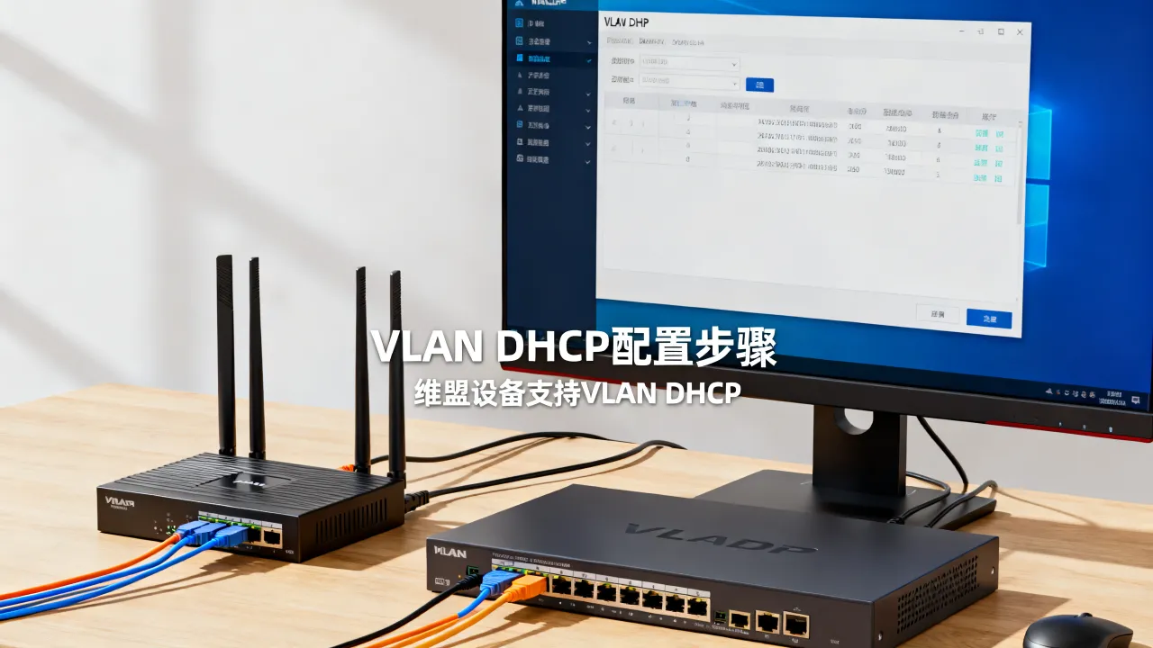 维盟支持VLAN DHCP服务器吗，vlan dhcp配置方法