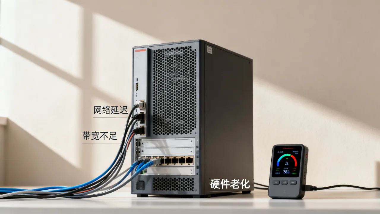 服务器网速慢是什么原因，服务器网速问题怎么解决？