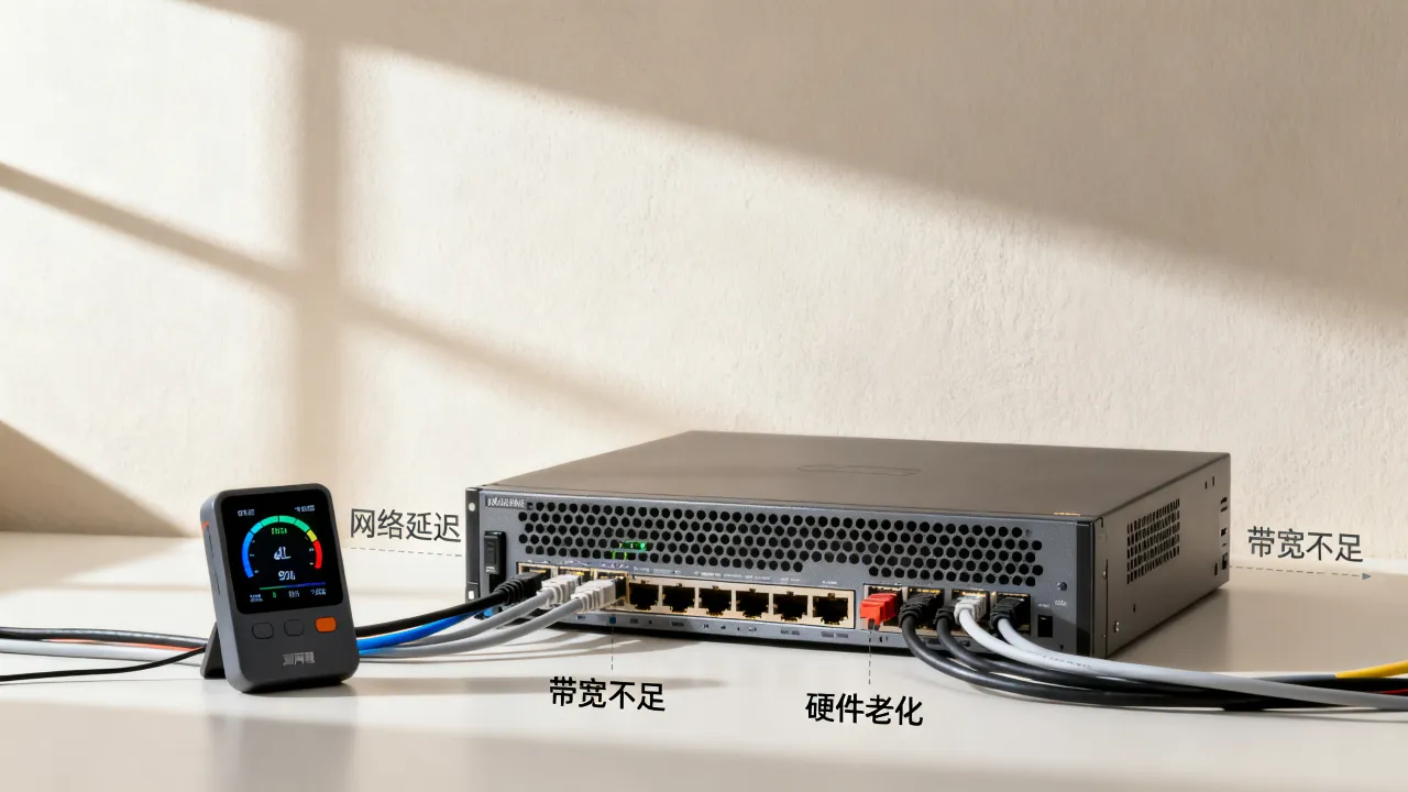 服务器网速慢是什么原因，服务器网速问题怎么解决？