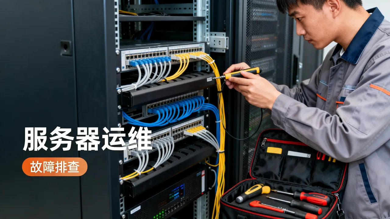 惠州服务器运维哪家服务好，服务器故障怎么快速排查