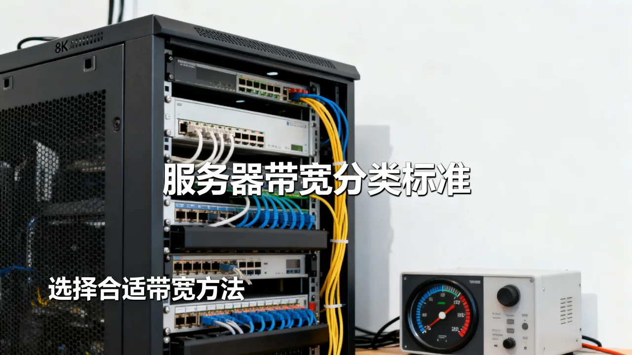 服务器宽带分类标准是，什么是服务器带宽及如何选择合适带宽