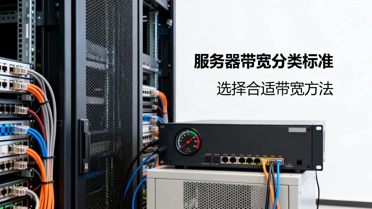 服务器宽带分类标准是，什么是服务器带宽及如何选择合适带宽