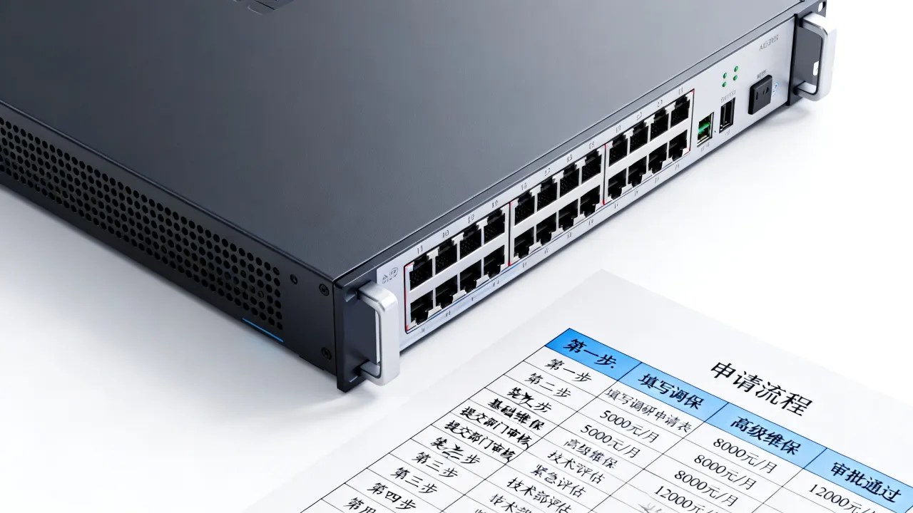 服务器维保调研申请流程是什么？费用标准，如何申请？