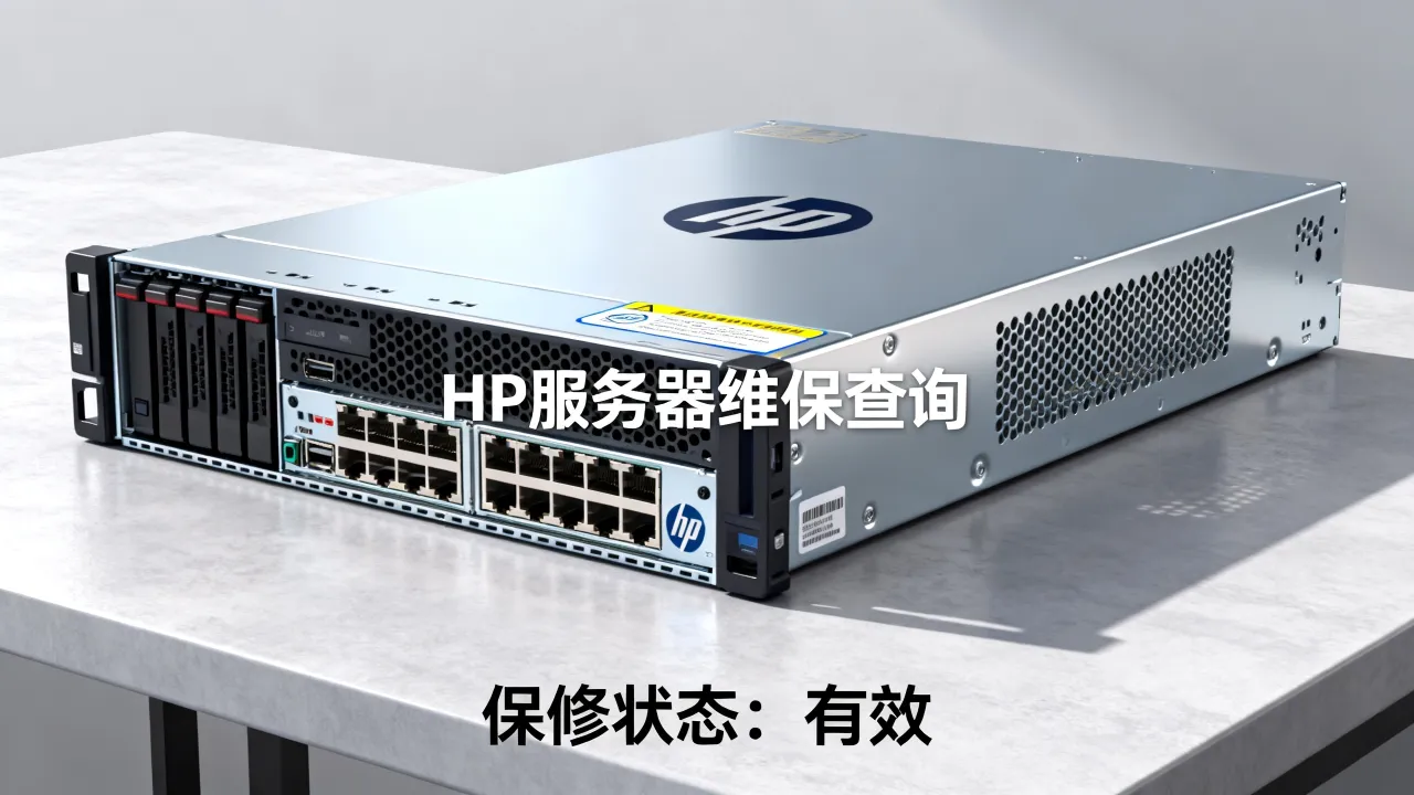HP服务器怎么查维保过期？查询保修状态的最快方法