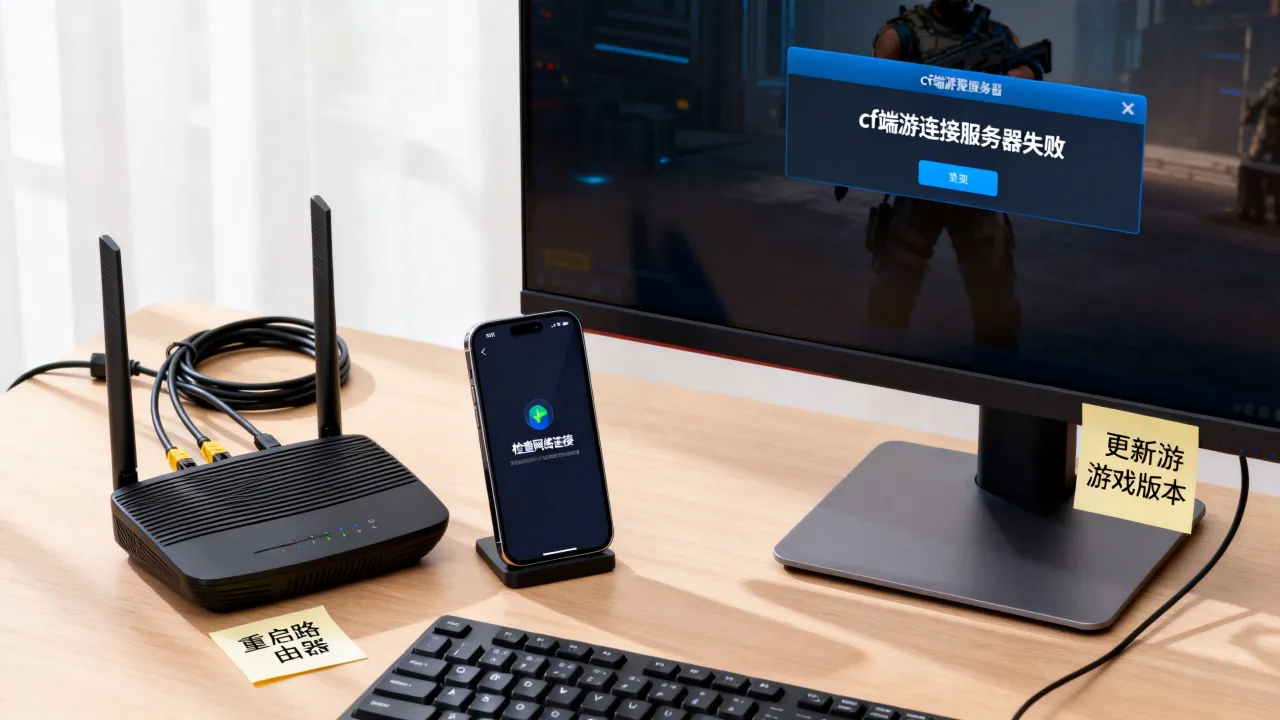 cf端游为什么连接不了服务器，连接失败一直进不去怎么办
