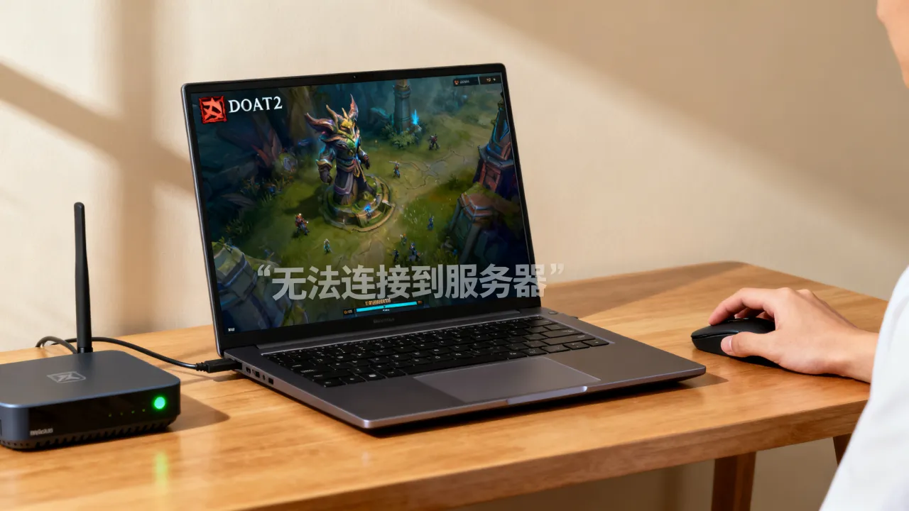移动宽带玩Dota2找不到服务器怎么办，为什么连不上