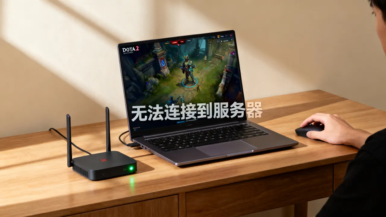 移动宽带玩Dota2找不到服务器怎么办，为什么连不上