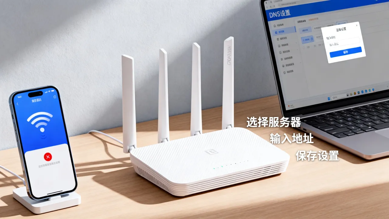 Wi-Fi网速慢怎样改服务器快,DNS服务器怎么设置? Wi-Fi网速慢怎样改服务器快,DNS服务器怎么设置?