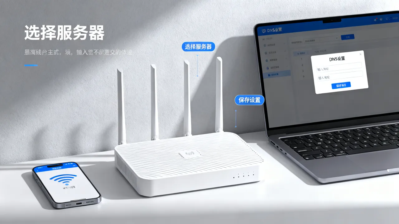 Wi-Fi网速慢怎样改服务器快,DNS服务器怎么设置? Wi-Fi网速慢怎样改服务器快,DNS服务器怎么设置?