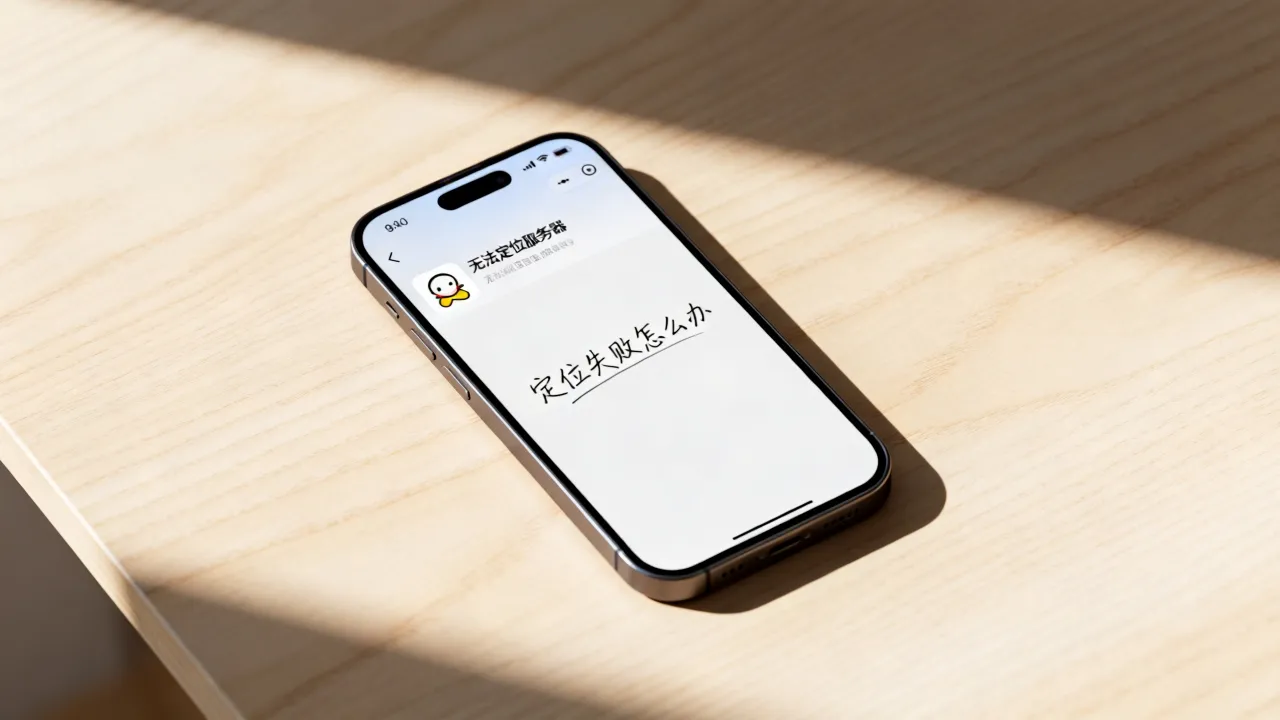 为什么苹果qq无法定位服务器，苹果手机qq定位服务器失败怎么办