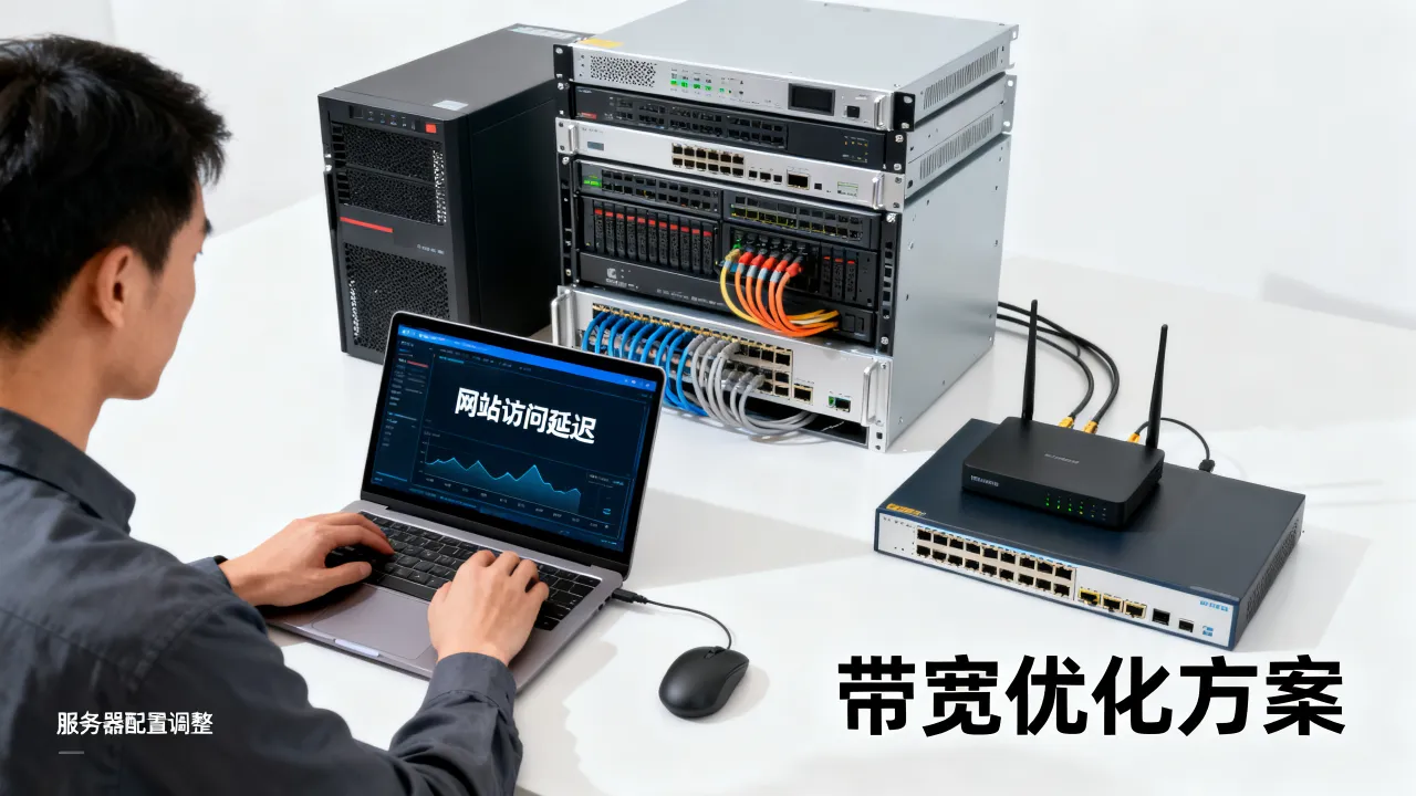 服务器宽带受限导致网站卡顿怎么办，带宽不足如何提升访问速度？