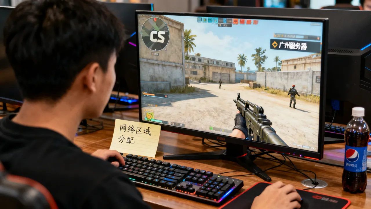 四川玩CS为什么显示广州服务器，CS四川为什么是广州服务器？