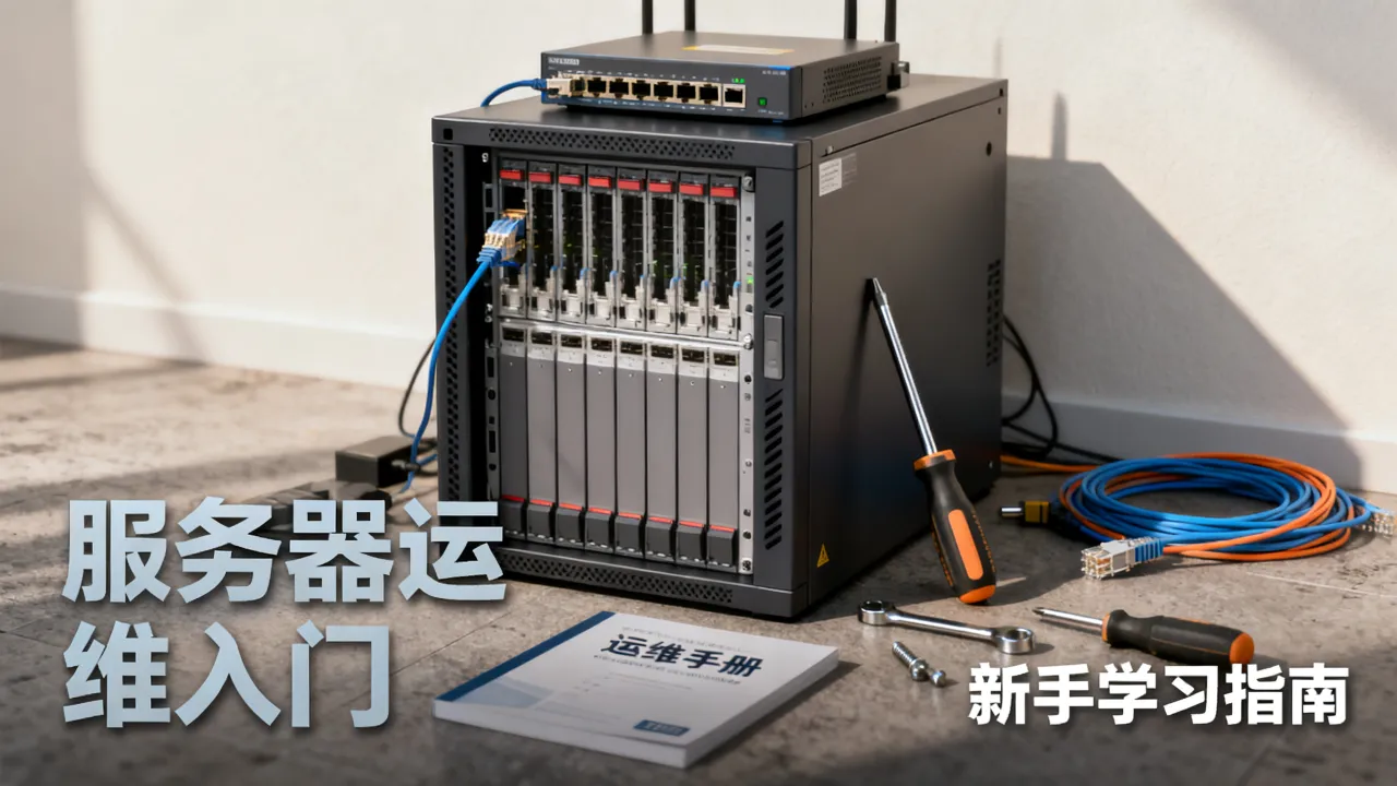 服务器运维入门难吗，新手怎么学服务器运维？