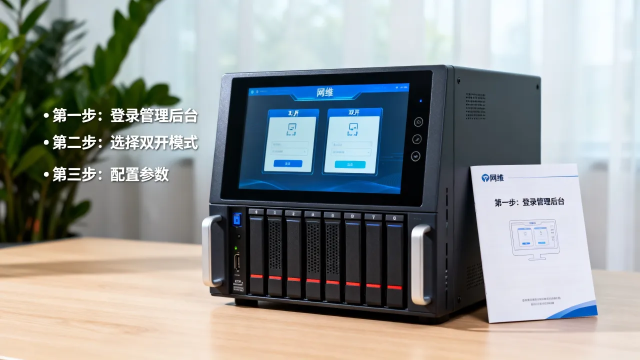 网维服务器双开怎么操作？，如何配置网维服务器双开