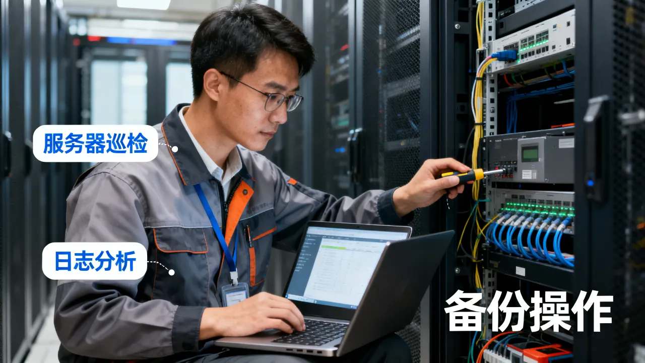运维管服务器吗，云服务器日常运维都做些什么？