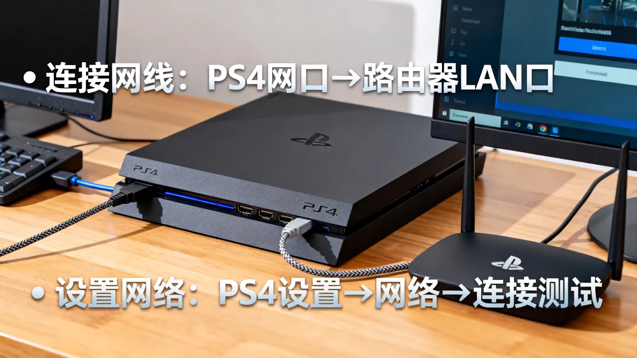 PS4宽带怎么连接电脑连接服务器,怎么设置网络连接? PS4宽带怎么连接电脑连接服务器,怎么设置网络连接?