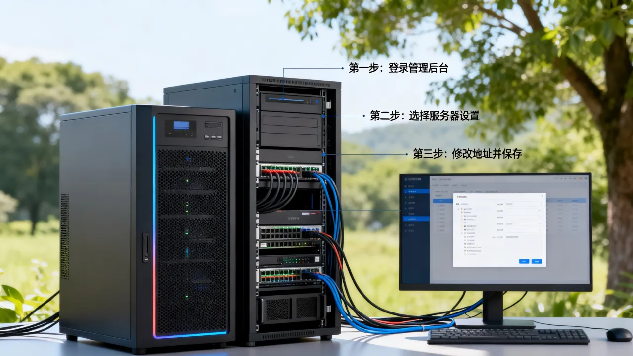 网维大师服务器改地址怎么操作，网维大师服务器地址怎么修改