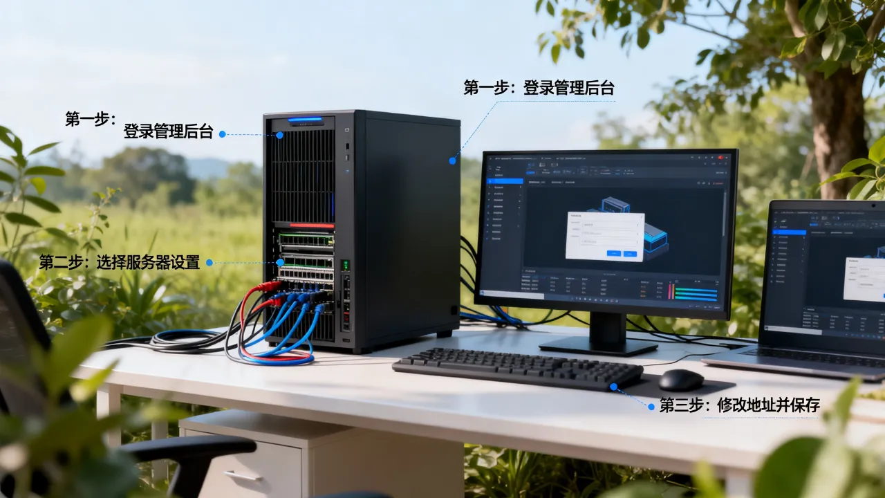 网维大师服务器改地址怎么操作，网维大师服务器地址怎么修改