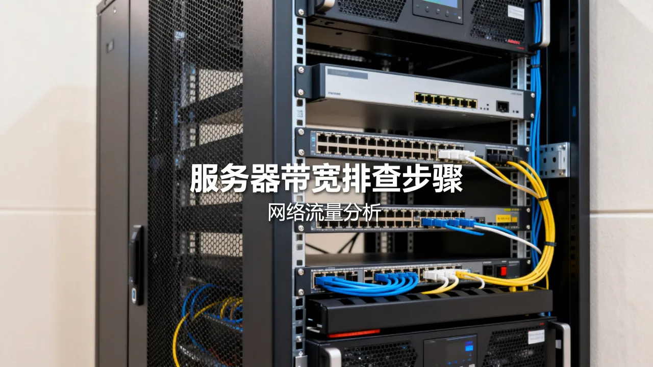 服务器宽带爆满怎么办，服务器带宽占用过高怎么排查