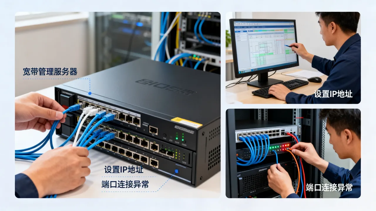 小区宽带管理服务器怎么设置？常见故障解决方法有哪些？