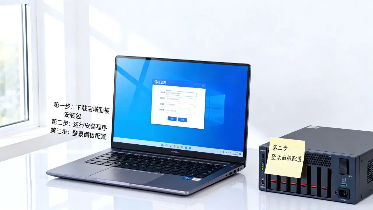 宝塔服务器运维平台怎么用？宝塔面板怎么安装配置教程