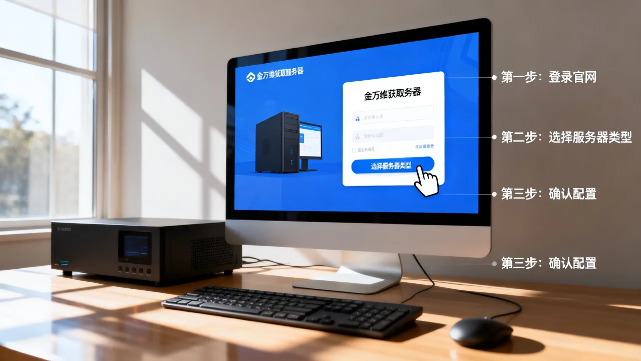 金万维怎么获取服务器？金万维获取服务器详细步骤