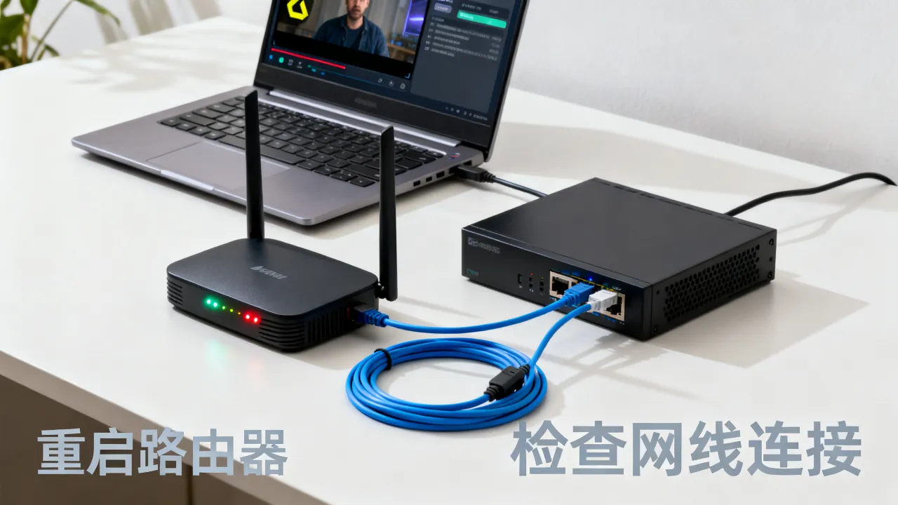 电脑宽带服务器视频卡顿怎么办？网络延迟高解决方法