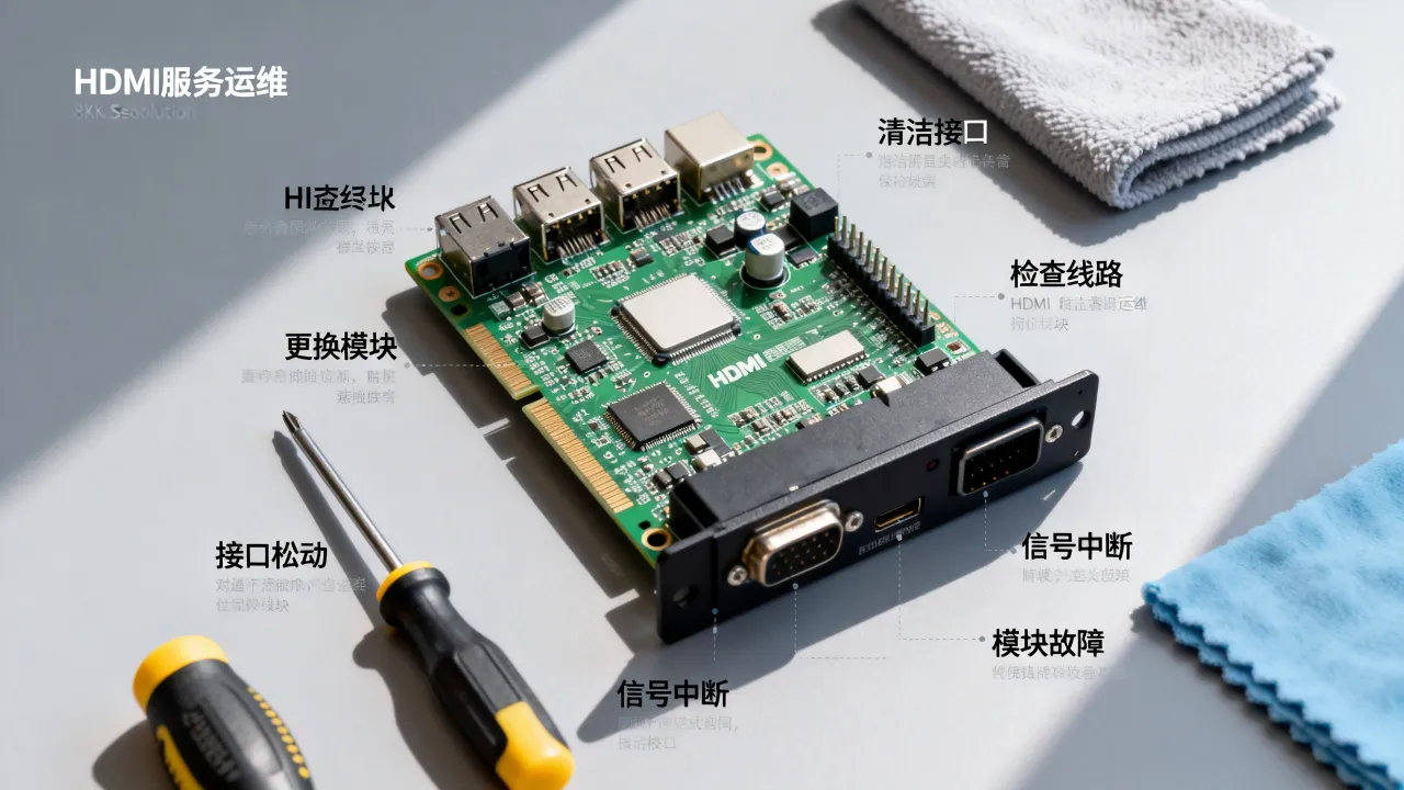 HDMI服务器运维板如何维护，常见故障有哪些？