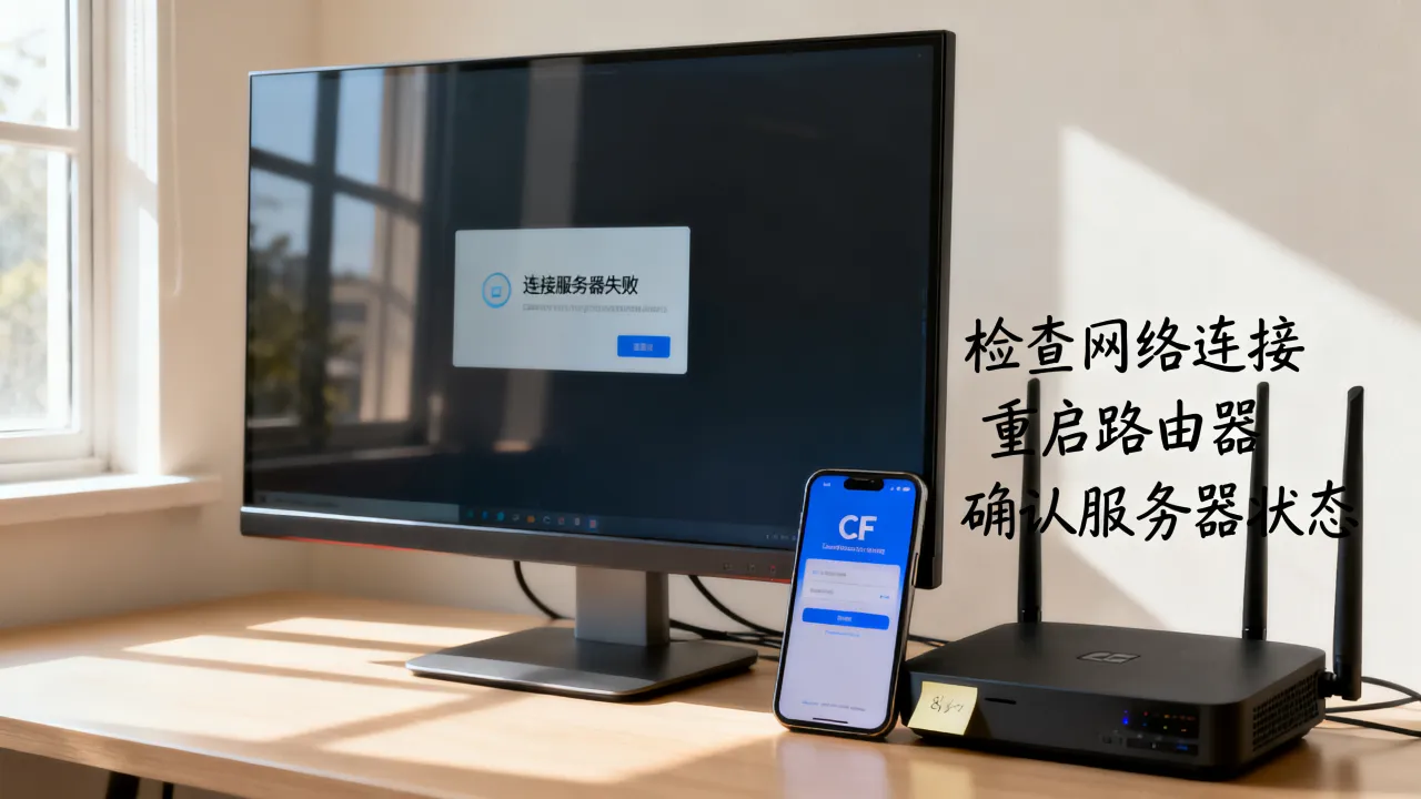 为什么CF登录显示连接服务器失败,CF连接服务器失败怎么办