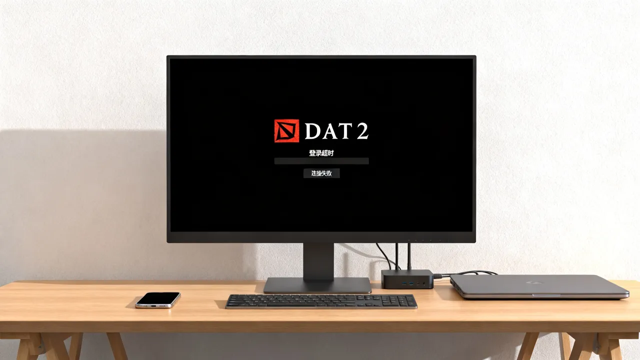 dota2为什么显示一直登陆不上服务器，登录超时连接失败怎么办