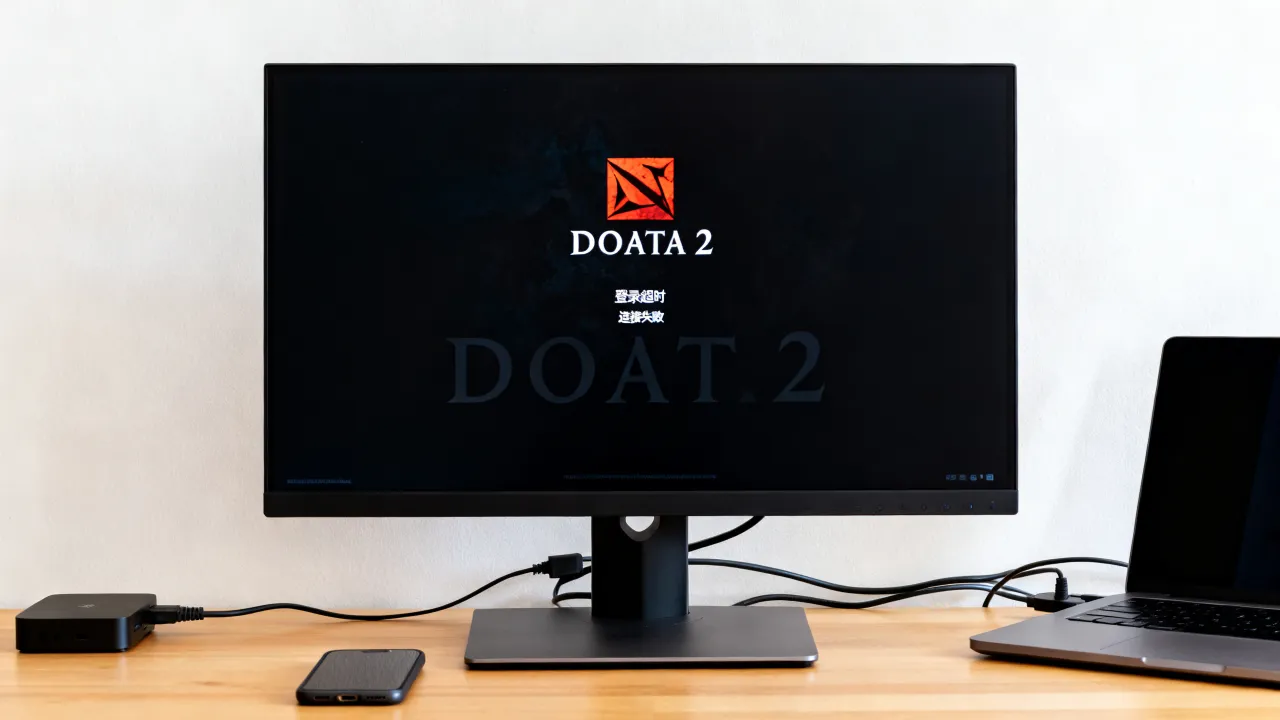 dota2为什么显示一直登陆不上服务器，登录超时连接失败怎么办