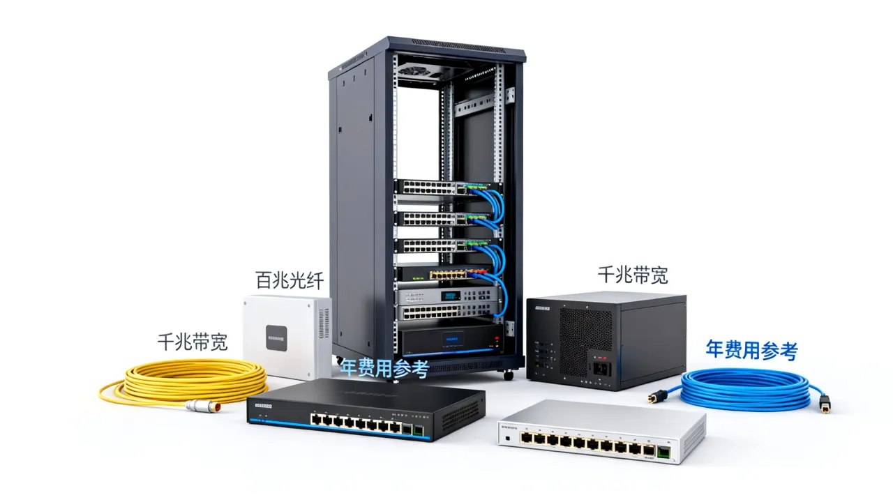 服务器租赁宽带怎么选？服务器租用宽带一年多少钱