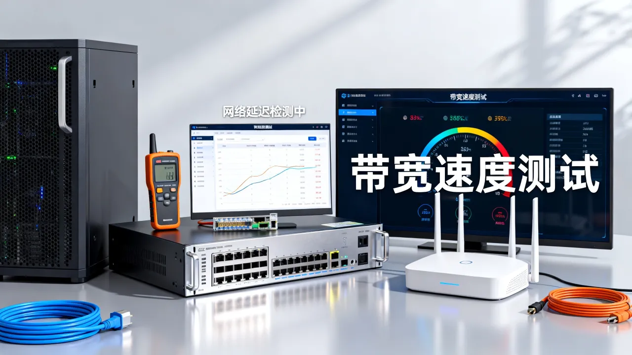 怎么看服务器网速快慢，怎么检测服务器网络延迟和实际带宽速度？