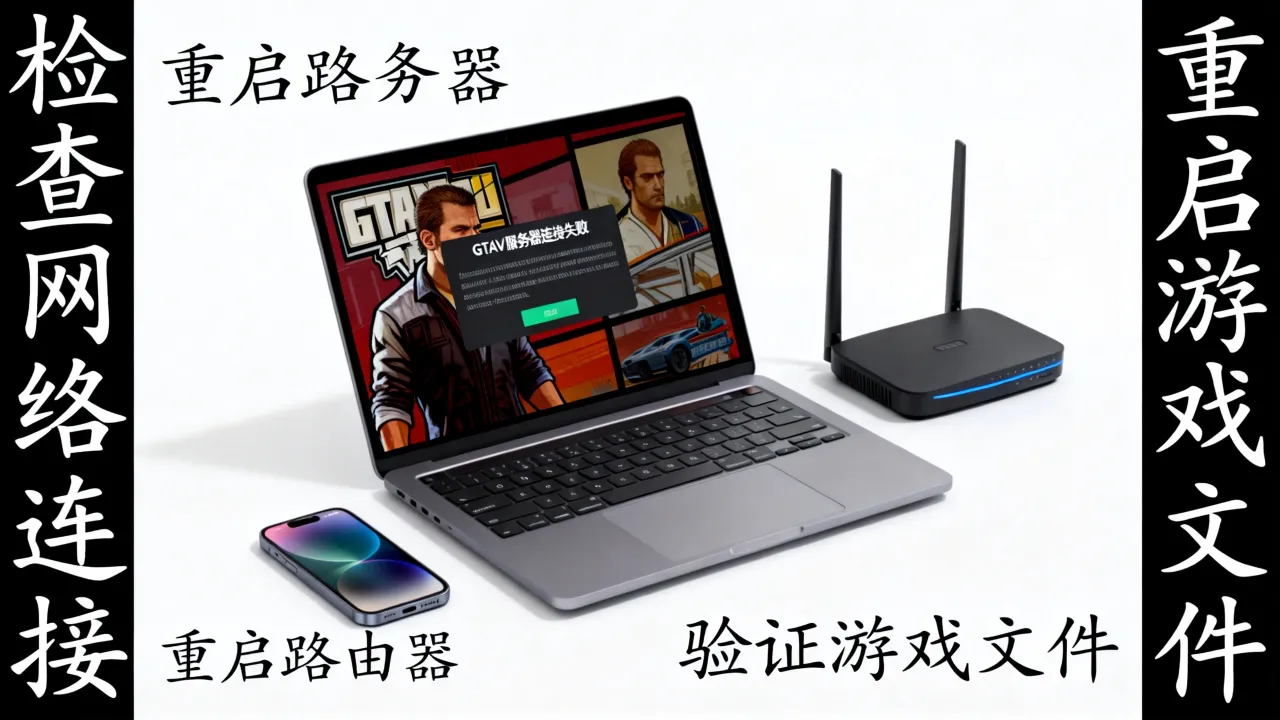GTAV服务器连接失败为什么，GTA5无法连接服务器怎么办？