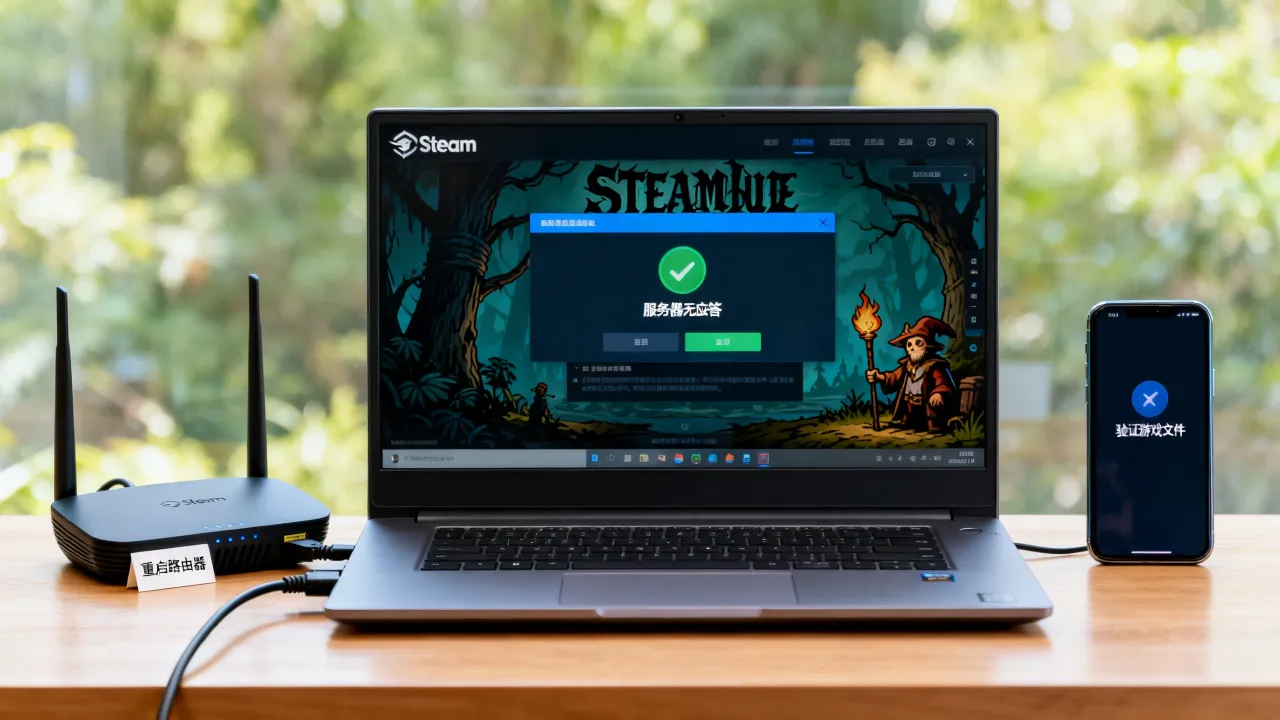 为什么steam饥荒服务器无应答，联机连接超时怎么解决