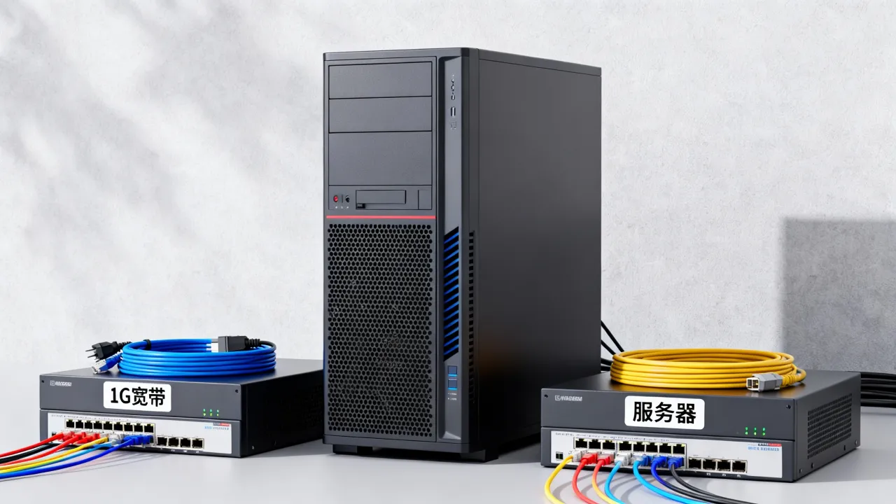 一台服务器1G宽带够用吗，1G宽带服务器能带多少人？