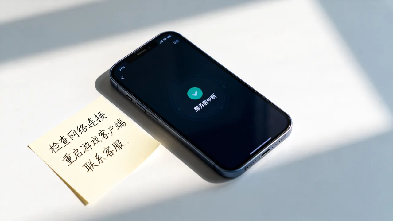 为什么fgo显示服务器中断，fgo服务器中断如何解决？