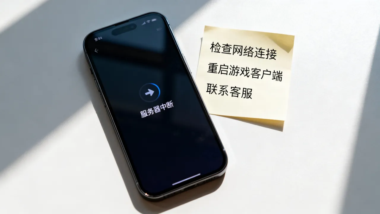 为什么fgo显示服务器中断，fgo服务器中断如何解决？