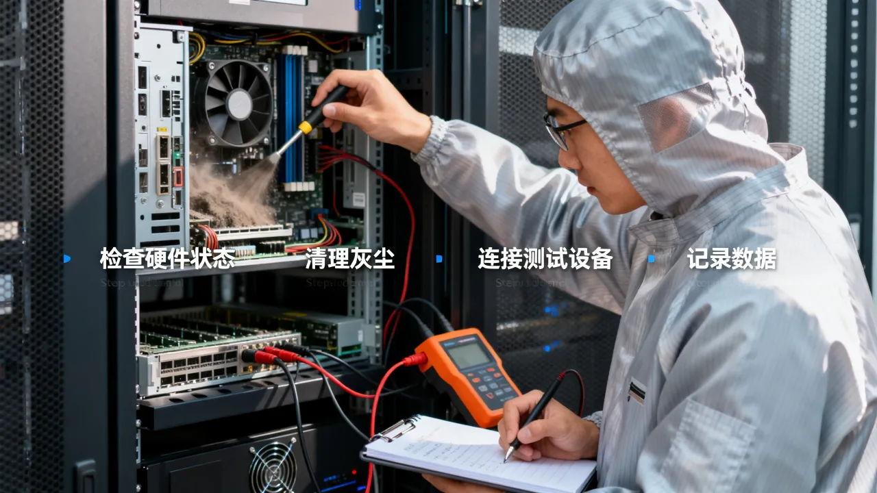 服务器维保流程是什么？服务器维保流程包括哪些步骤及注意事项