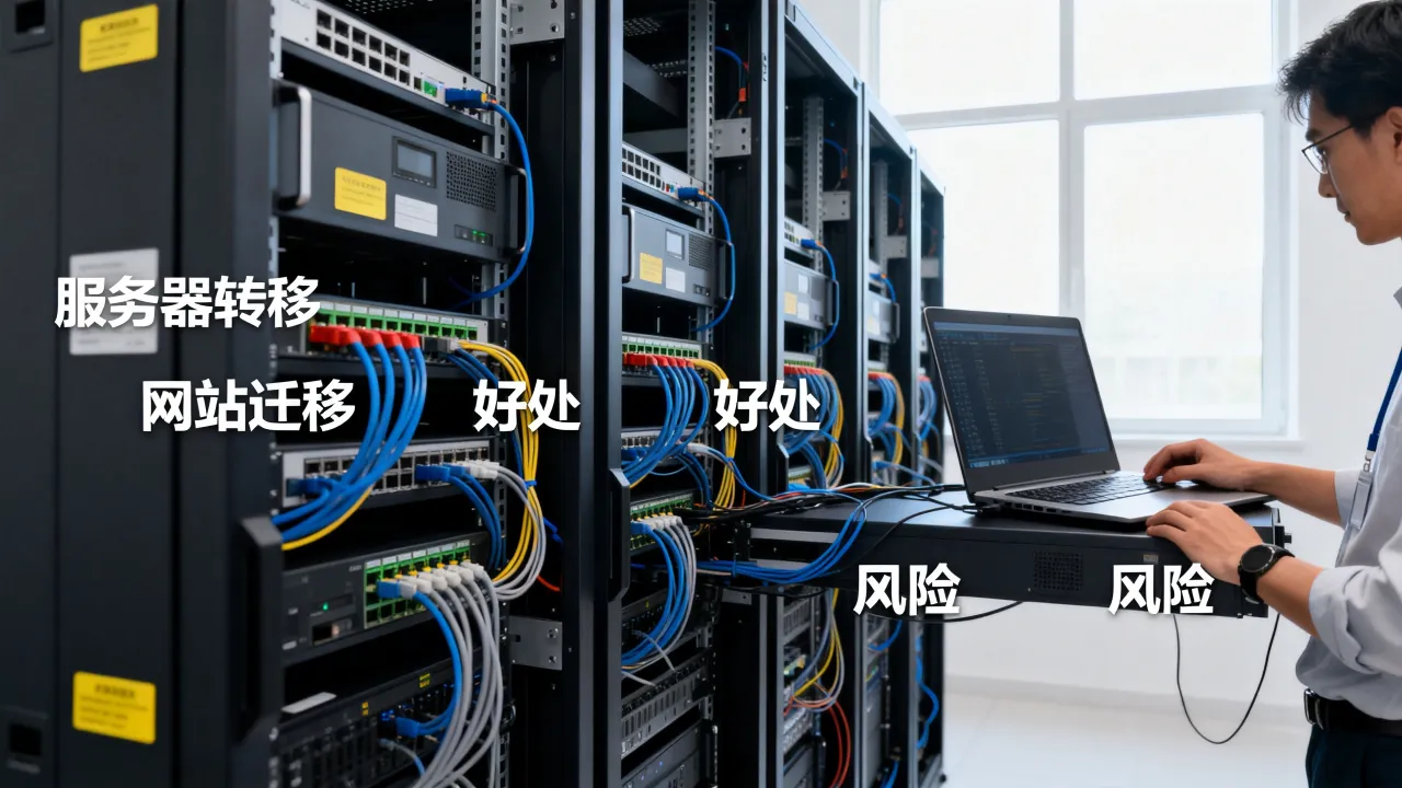 服务器为什么要转移，网站迁移有哪些好处和风险