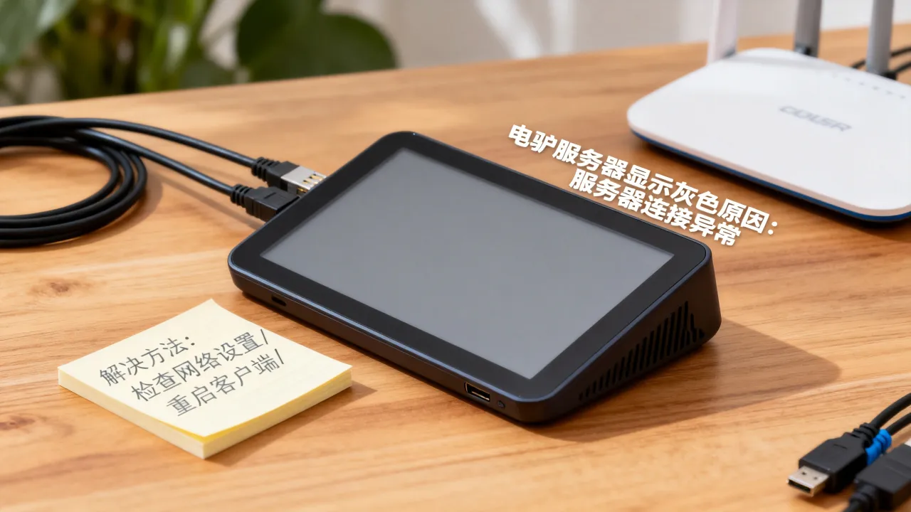 为什么电驴服务器显示灰色，电驴服务器灰色怎么解决