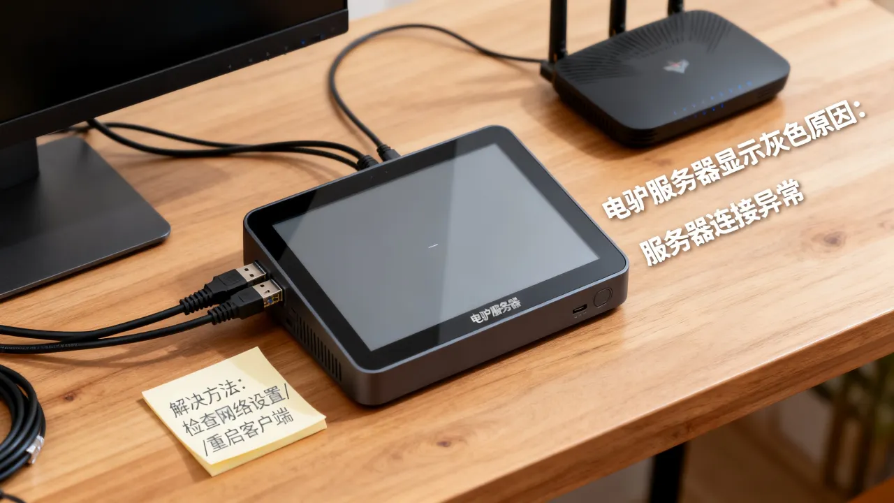 为什么电驴服务器显示灰色，电驴服务器灰色怎么解决